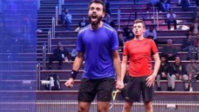 شهاب عصام يواجه لاعب الهند في نهائي بطولة فيلادلفيا للإسكواش