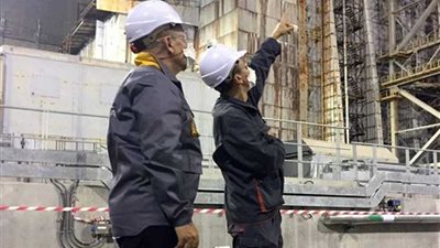 وزير خارجية فرنسا يزور المنطقة المحظورة بمفاعل تشيرنوبيل