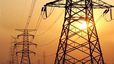 الكهرباء: الحمل المتوقع اليوم 26 ألفا و500 ميجاوات