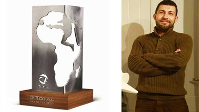 فوز تصميم النحات المصري هاني السيد لجائزة في بطولة أمم إفريقيا 2019