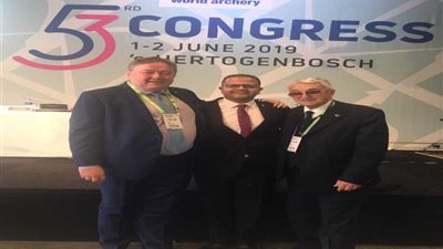 أحمد رشدي رئيسا للجنة العدالة والقيم بالاتحاد الدولي للقوس والسهم