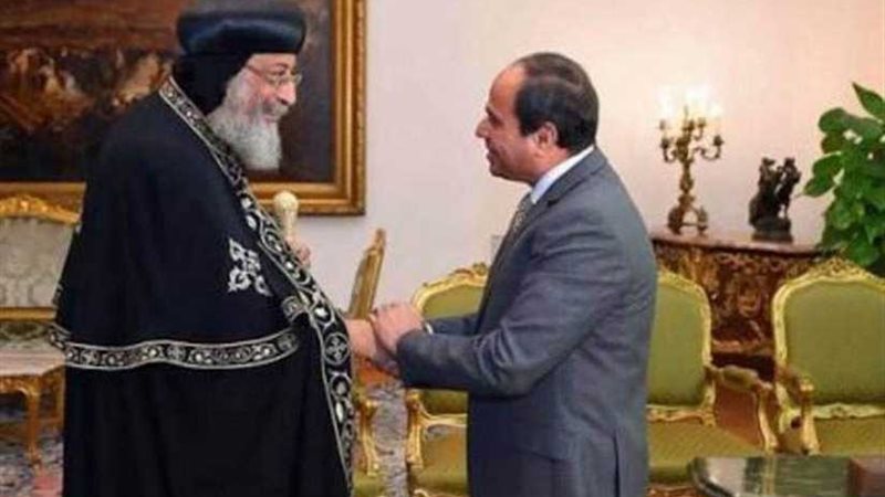 البابا تواضروس يهنئ