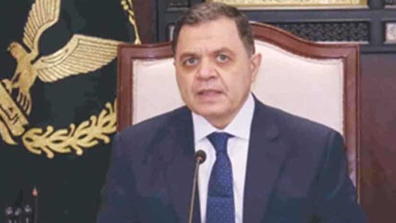 وزير الداخلية يصرح