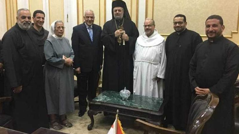 محافظ الجيزة يستقبل