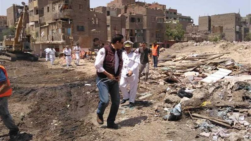 انتهاء هدم 18 مدبغة