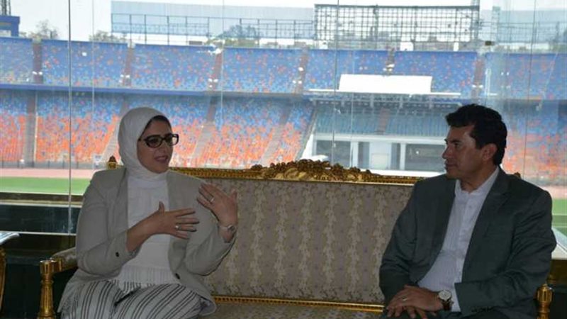 وزيرا الرياضة والصحة