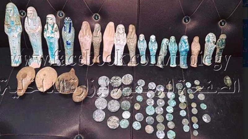 ضبط 82 قطعة يشتبه