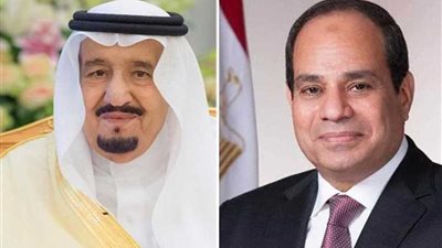 الرئيس السيسي يتبادل التهنئة بعيد الفطر مع العاهل السعودى