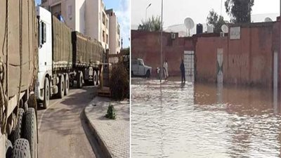 الحكومة الليبية المؤقتة ترسل قافلة إغاثة عاجلة إلى بلدية 