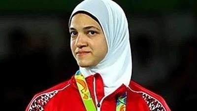 هداية ملاك تشكر الجميع.. عقب فوزها ببرونزية الجائزة الكبرى للتايكوندو