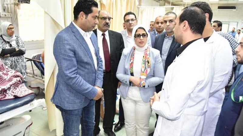 وزيرة الصحة تتفقد