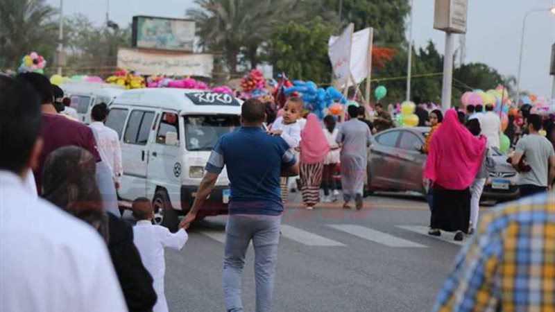 شوارع مصر تتزين بفرحة