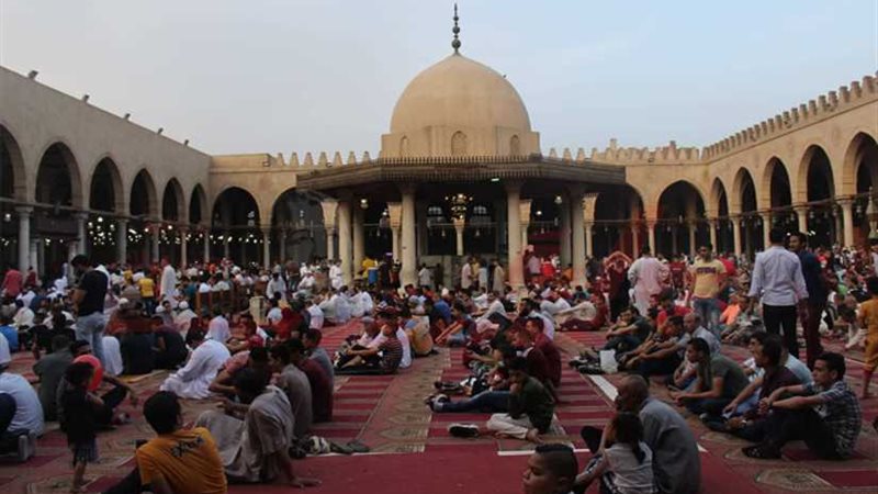 صلاه العيد بجامع