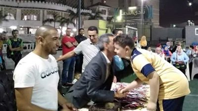 توزيع جوائز ختام الدورة الرمضانية للبراعم بنادى القوات المسلحة بالإسكندرية