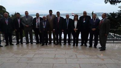 حفل عشاء للوفد المصري المشارك في مؤتمر العمل الدولي بمنزل السفير علاء يوسف 