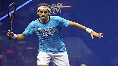 محمد الشوربجي يفوز في منافسات اليوم الثاني من بطولة السوبر العالمي للإسكواش