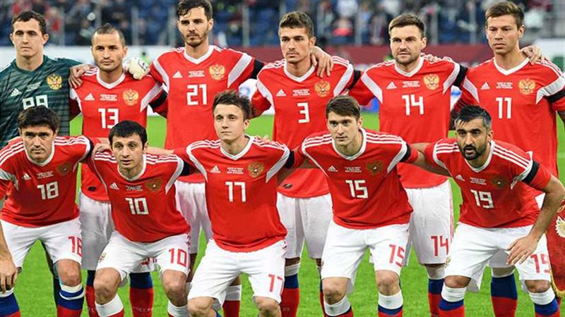 منتخب روسيا يسحق