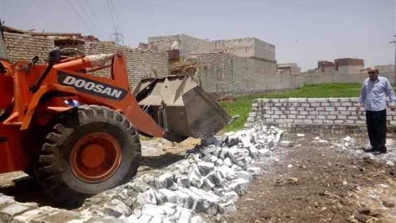 رفع 371 حالة إشغال