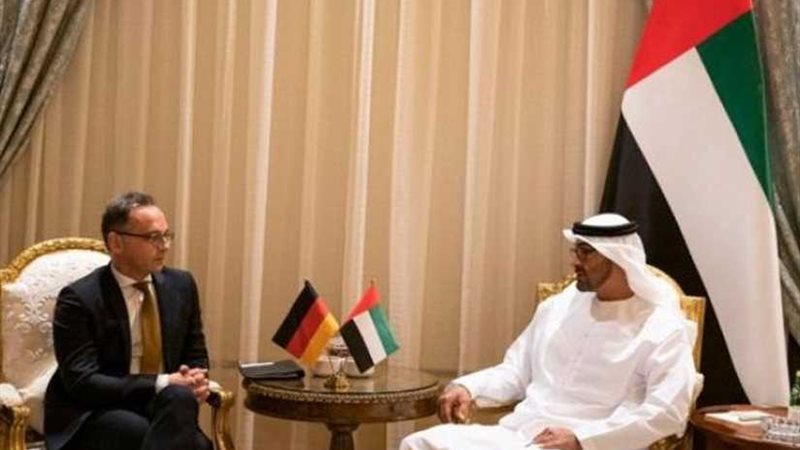 ولي عهد أبوظبي يبحث