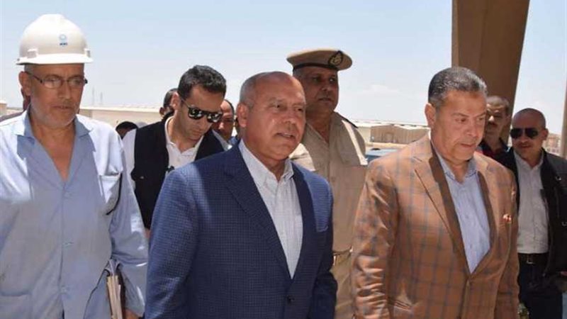 محافظ بنى سويف يستقبل