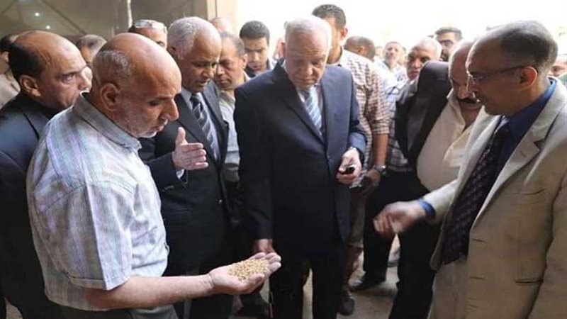 صوامع الجيزة تستقبل