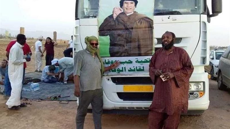 مساعدات القذافي تتواصل