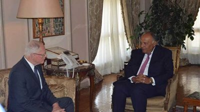 وزير الخارجية يستقبل الممثل الخاص للولايات المتحدة إلى سوريا