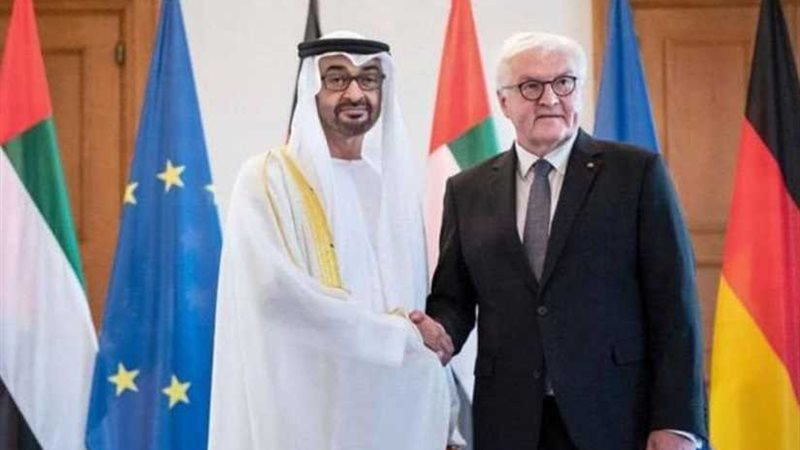 ولي عهد أبوظبي يبحث