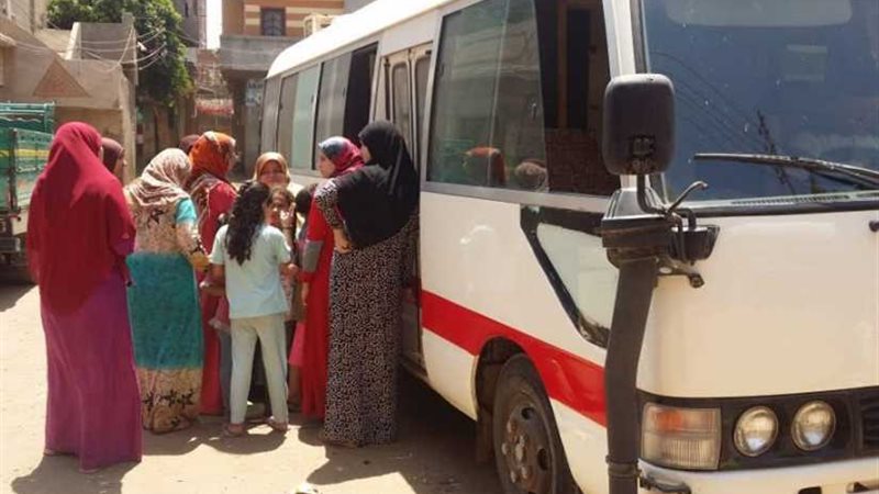 انطلاق قافلة الصحة