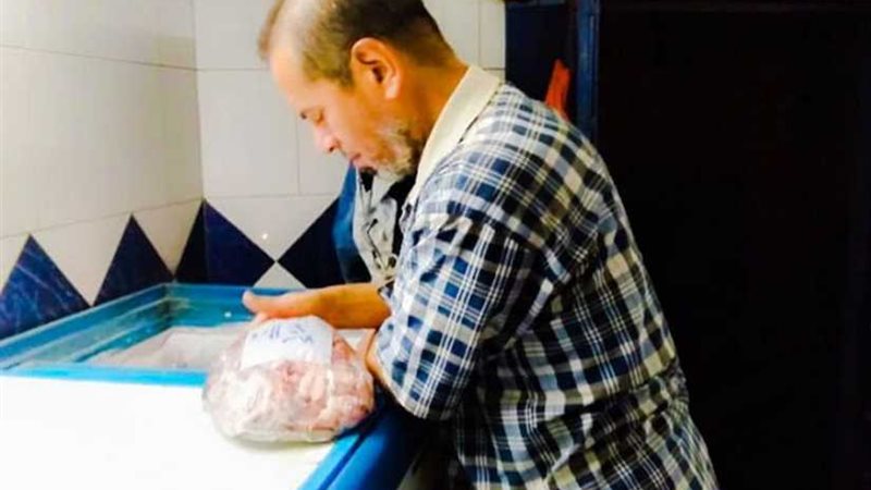 إعدام أغذية فاسدة