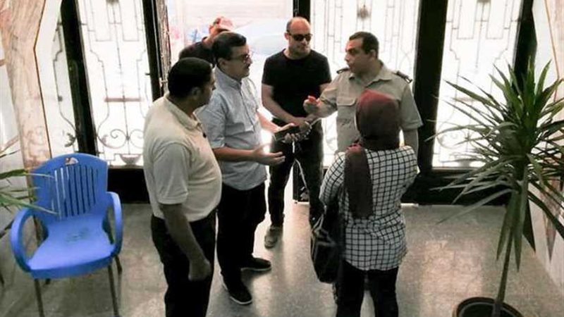 إخلاء عقار يمثل خطورة