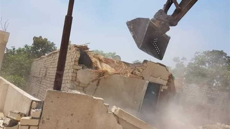 إزالة التعديات بطول