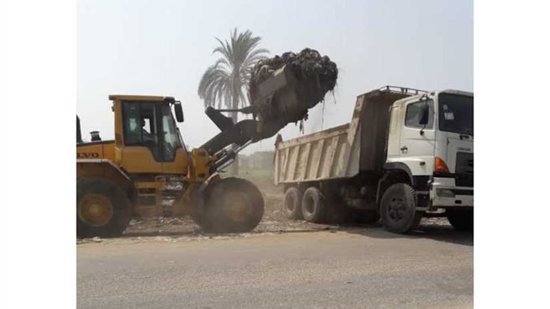 رفع 160 طن قمامة