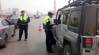 ضبط 3895 مخالفة مرورية وتنفيذ 1750 حكما قضائيا بالمنيا