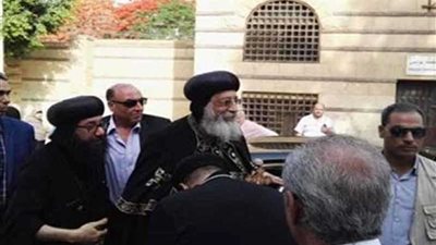 البابا تواضروس يدشن كنيسة السيدة العذراء بشبرا