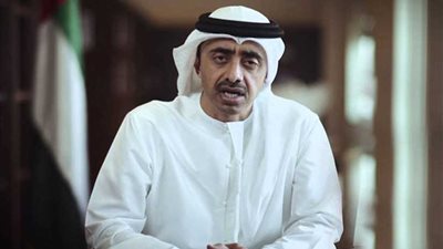 وزير خارجية الإمارات يطالب المجتمع الدولي بتأمين الملاحة الدولية وتأمين وصول الطاقة