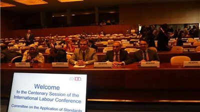 وزير القوى العاملة أمام 