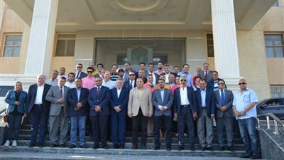 محافظ الإسكندرية يستقبل أعضاء وفد البرلمان بالديوان العام