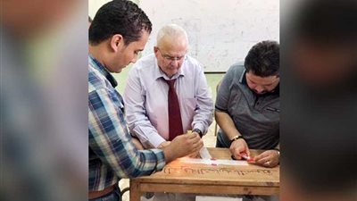 غلق باب التصويت في انتخابات الغرفة التجارية بالدقهلية