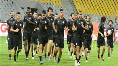 المنتخب الوطني الأول لكرة القدم يختتم استعداداته لمباراة غينيا الودية غدا