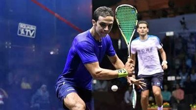 محمد أبو الغار يضرب موعدا مع كريم عبد الجواد في نهائي بطولة سي أي بي للإسكواش