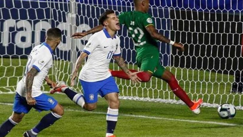 منتخب البرازيل يفوز