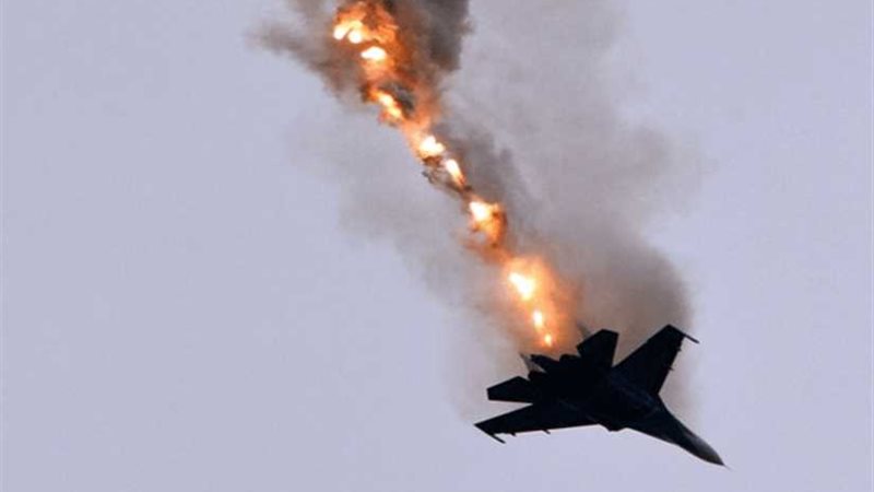 تحطم طائرة خلال عرض