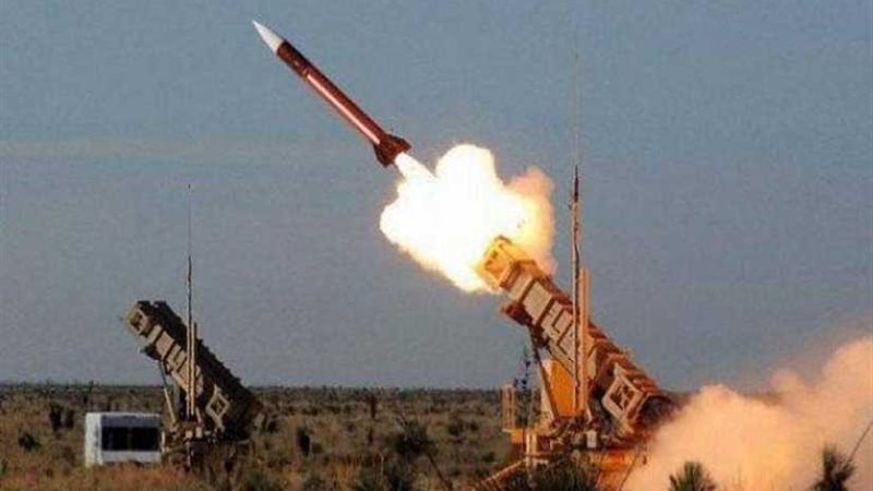 عاجل..اعتراض صاروخ