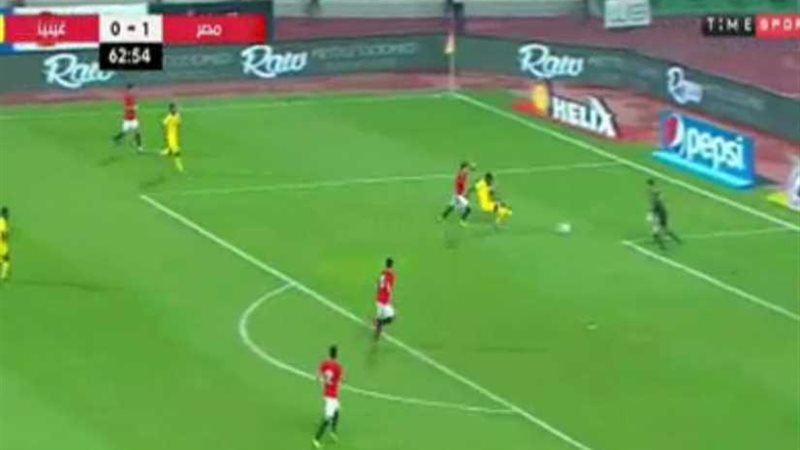 غينيا تسجل هدف التعديل