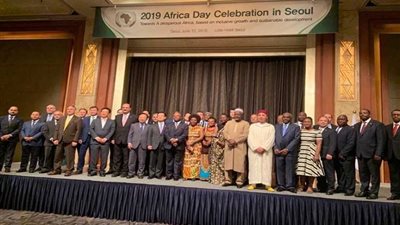 السفارة المصرية في سول تشارك في فعاليات الاحتفال بيوم إفريقيا