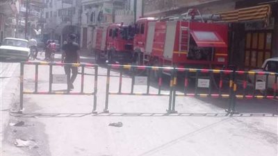 إصابة 10 في حريق منزل من 3 طوابق بدمنهور