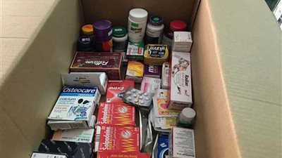 ضبط أدوية مجهولة المصدر ومنتهية الصلاحية داخل صيدلية بطلخا