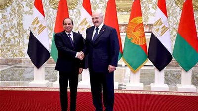 نشرة 24 ... الرئيس السيسي يلتقي رئيسي غرفتي البرلمان البيلاروسي لبحث تعزيز العلاقات‎