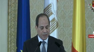 الرئيس السيسي: يجب التصدي لكافة أشكال الدعم والمساندة للجماعات الإرهابية (فيديو)